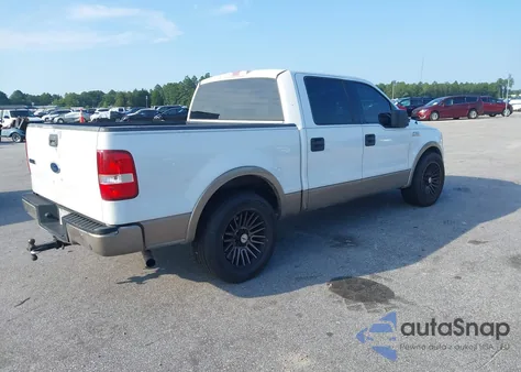 2004 Ford F-150 Lariat/Xlt из США, поврежденный, VIN 1FTPW12584KA76877